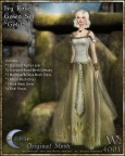 Ivy Rose Gown Set Gold Promotional Art